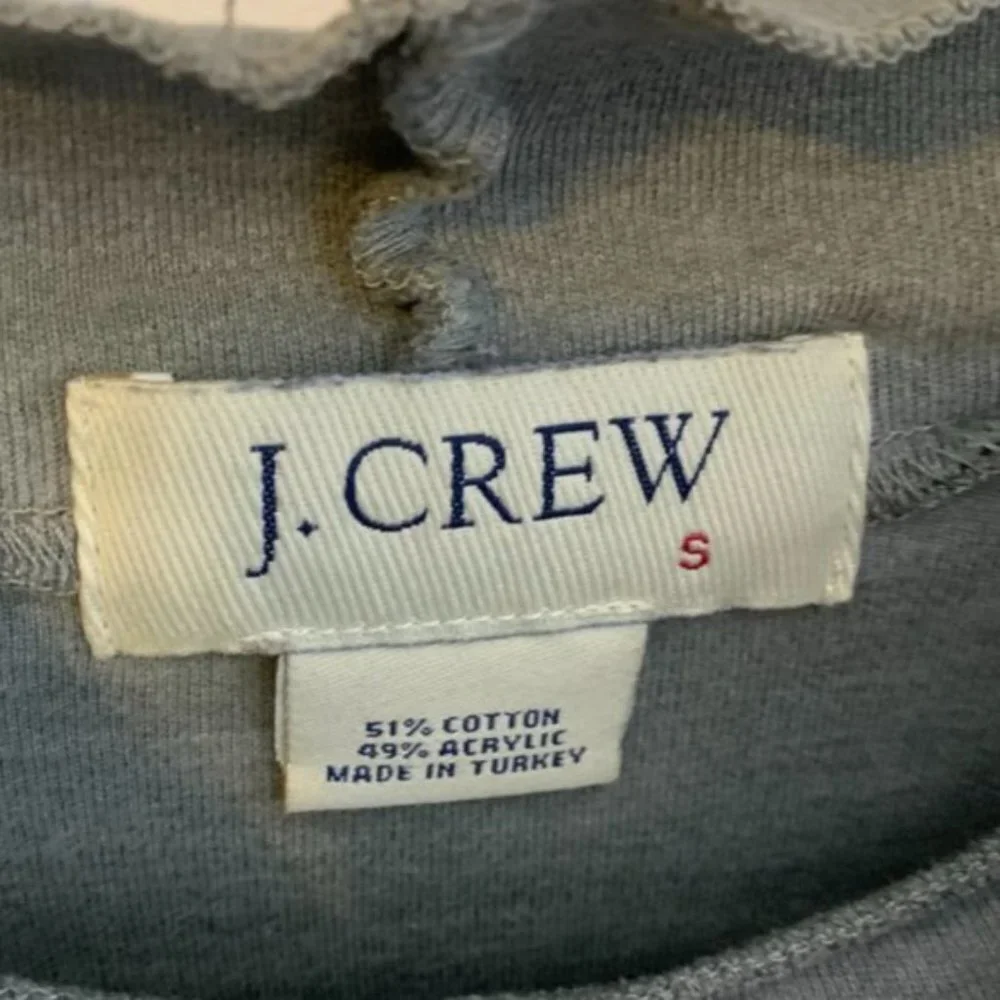 J. Crew Gray Turtleneck Long Sleeve Shirt